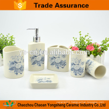 New design elegant ceramic bathroom set wholesale
